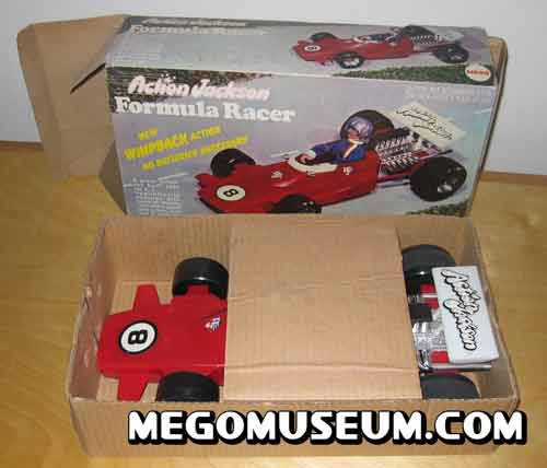 mego Action Jackson Formula 1 Racer