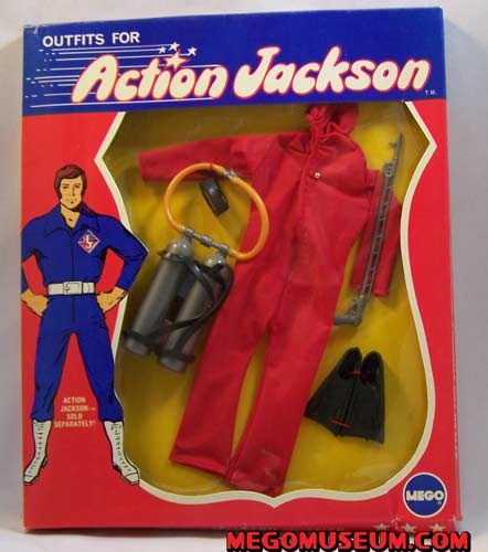 Mego Action Jackson Outfit