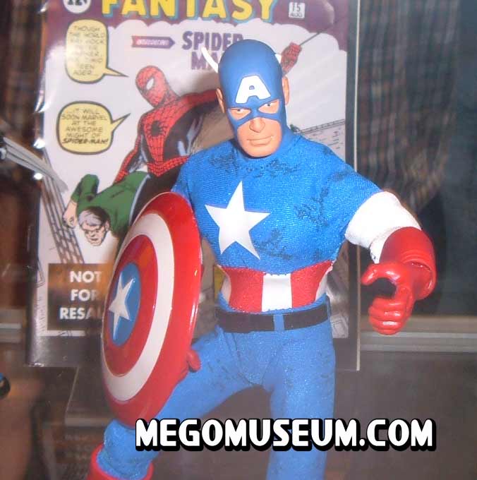 Hasbro Nine Inch Captain America. One of the busiest booths this year was 