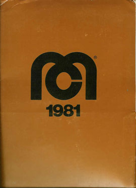 Megos' 1981 Catalog Cover
