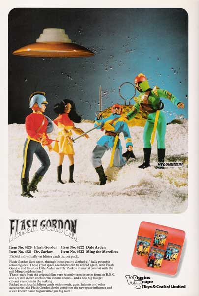 a new sears catalog page mego flash gordon