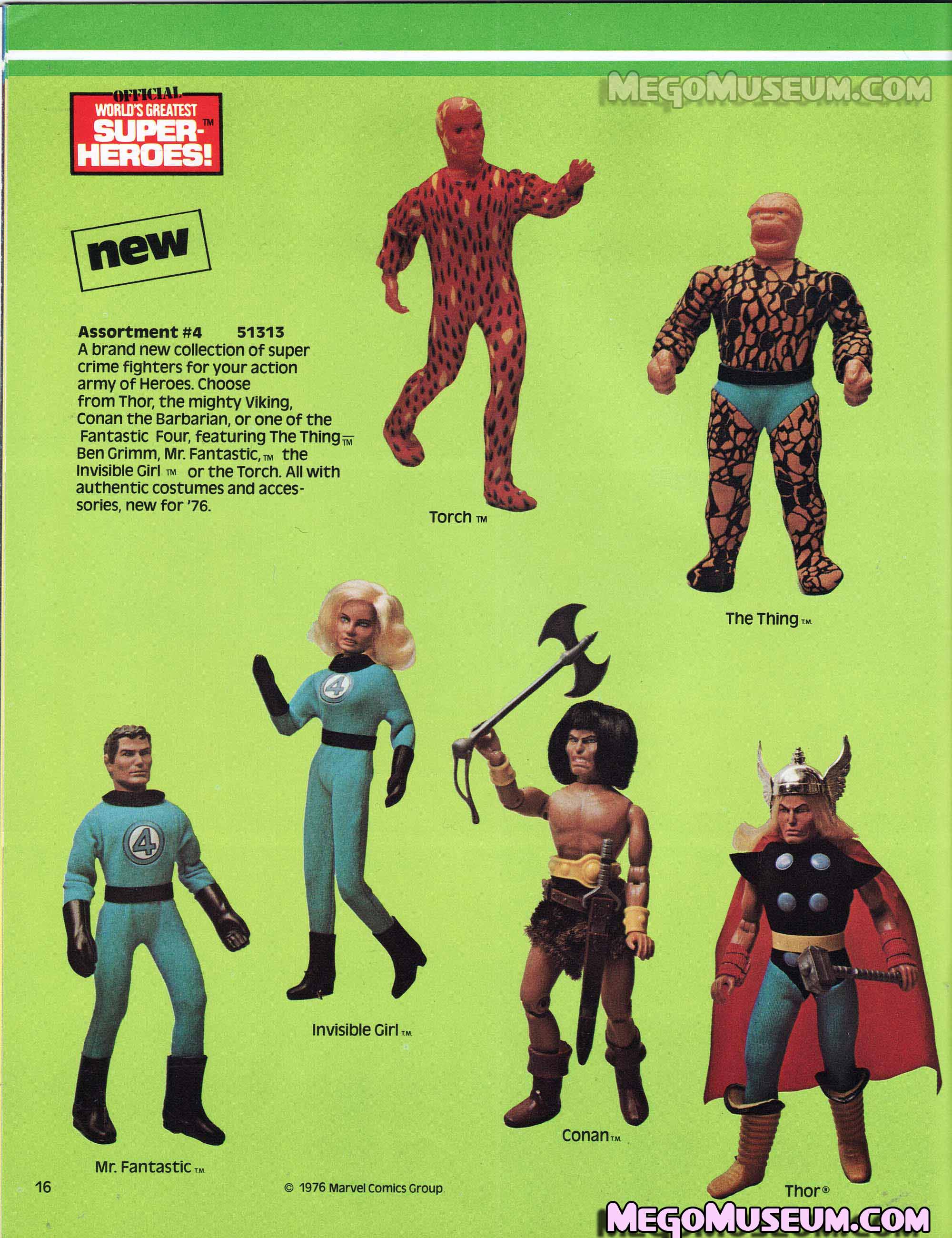 mego legends