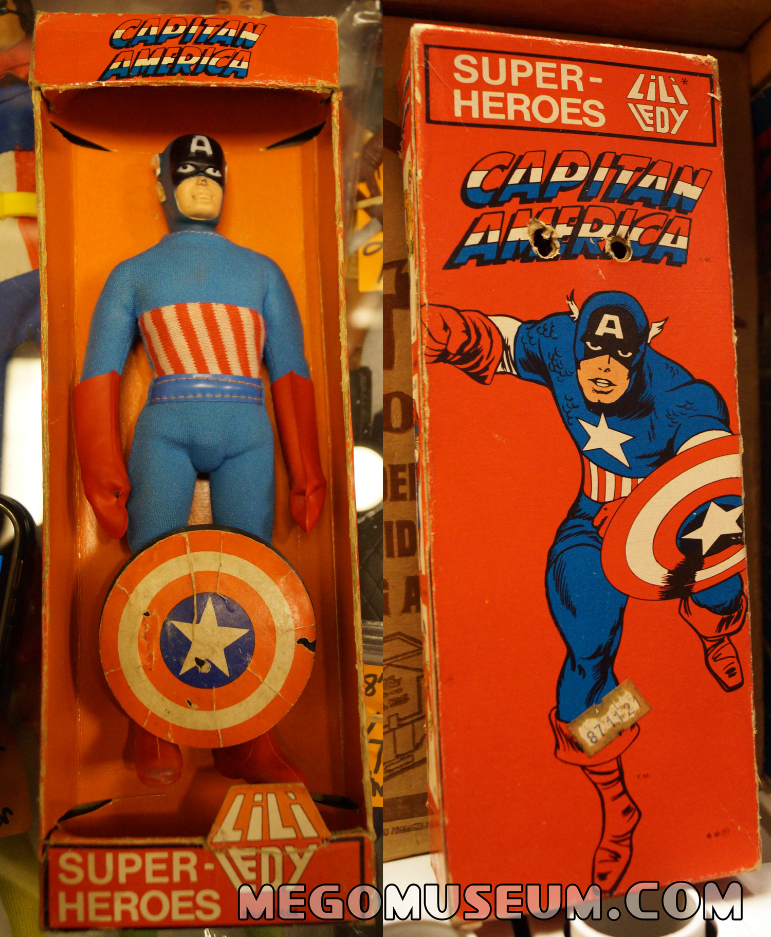 Lili Ledy Boxed Captain America 