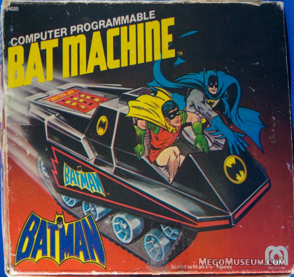 Mego Bat Machine from the Pocket Superheroes Line Mego Museum Batman 