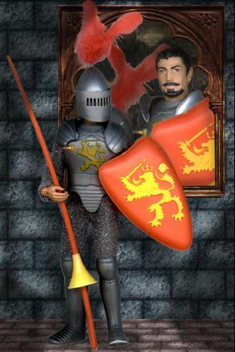 Mego Ivanhoe from the Superknights