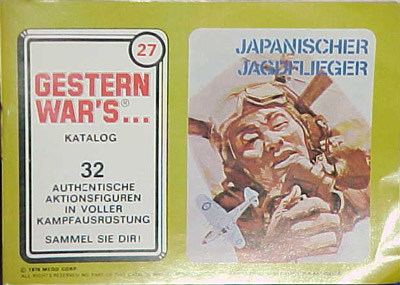 Original Gestern Wars Catalog that was included in each package