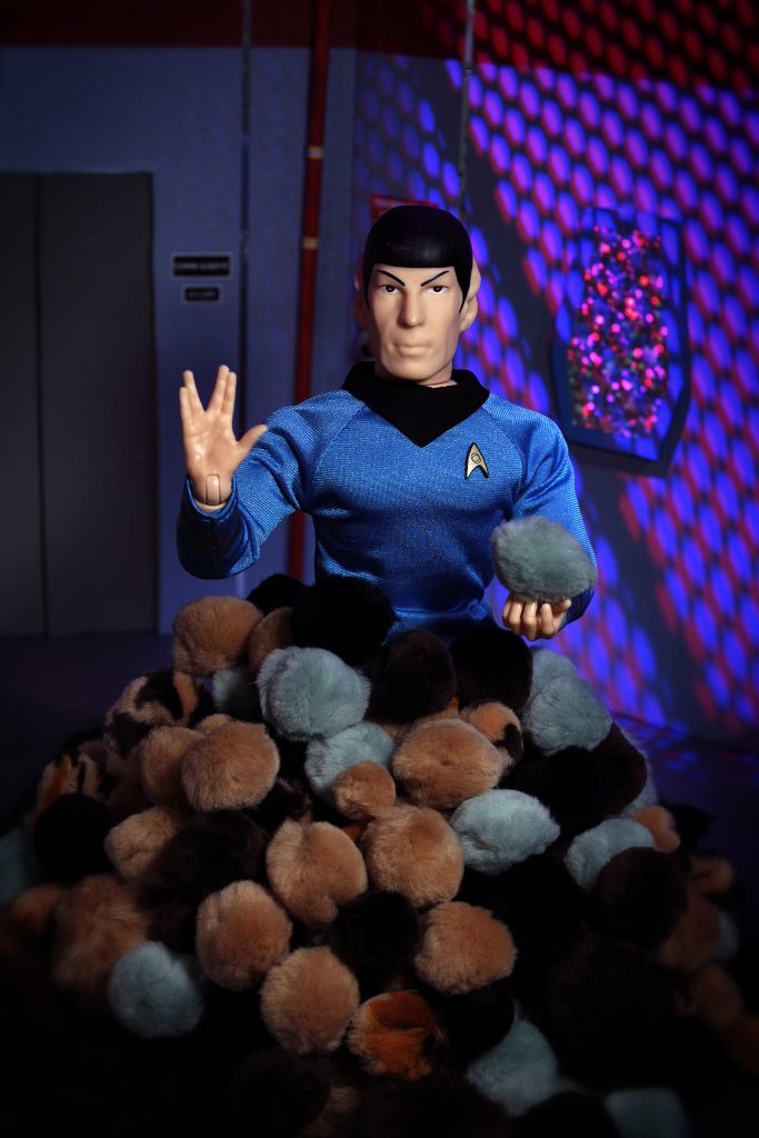 Mego 14” Mr Spock tribbles
