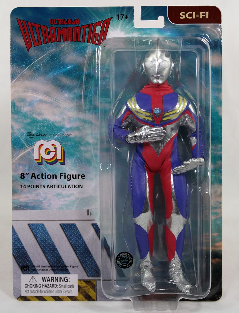 Mego Ultraman 8" Tiga on Card
