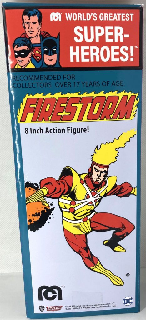 Mego World's Greatest Super-Heroes 50th Anniversary Firestorm 