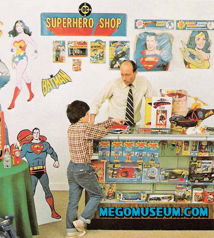 mego superheroes