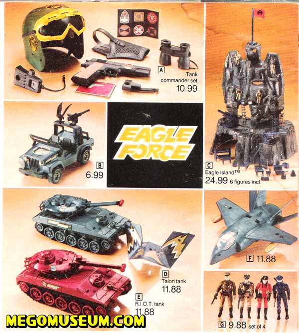 eagle force in 1982 consumers distributing catalog