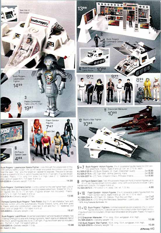 The 1980 JC Penney Mego Buck Rogers offering