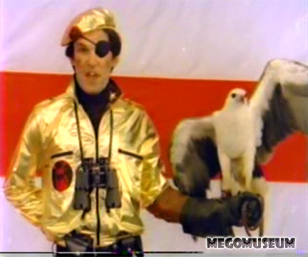 Mego had an Actor dressed as Captain Eagle