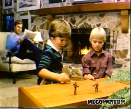 Kids playing with Mego R.I.O.T