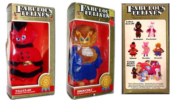 Fabulous Felines was a toyline produced by PAC in conjuction with Martin Abrams