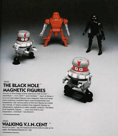 Magnetic Black Hole Figures were based on the micronauts
