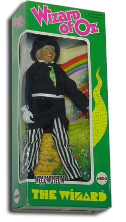 Mego Wizard figures are difficult to find in box
