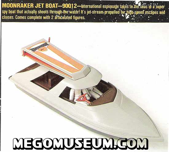 Mego Moonraker Jet Boat