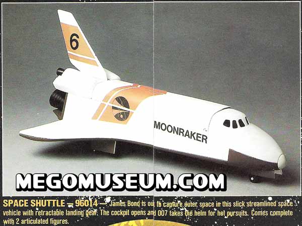 Moonraker shuttle by Mego