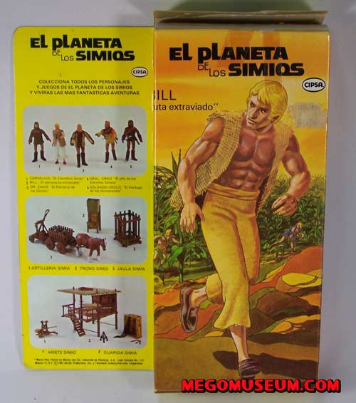 cipsa planet of the apes bill box