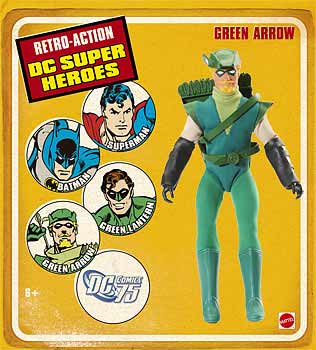 mattel retro action green arrow