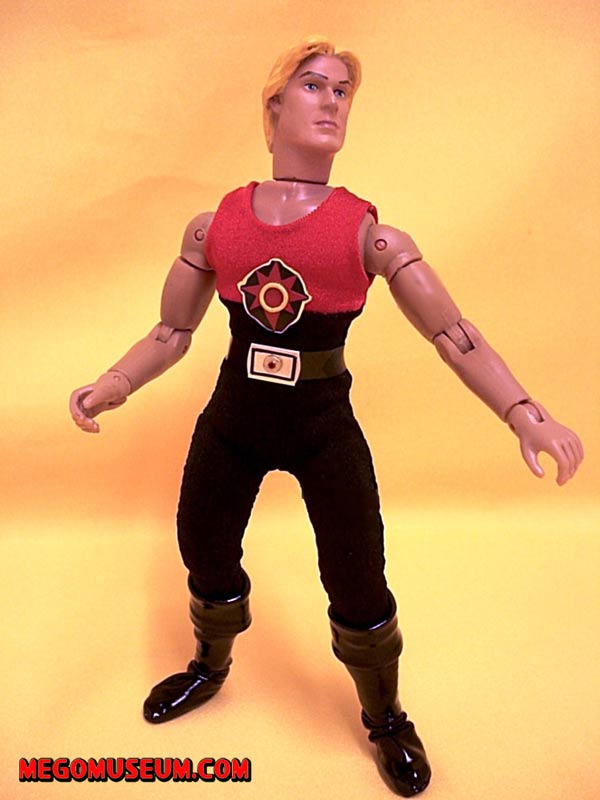 s 8” Flash Gordon figure. The proposed series will feature a Cast A Way body 