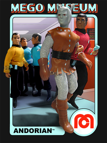 Andorian Star Trek Mego