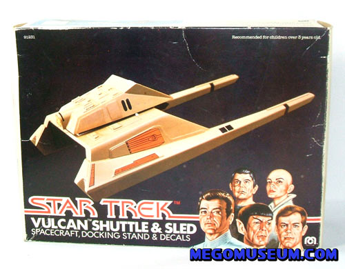 the mego star trek vulcan shuttle