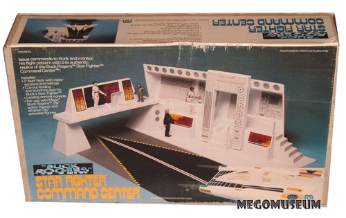 Teh Star Fighter playset was based on the Star FIghter hanger used in the first season of Buck Rogers