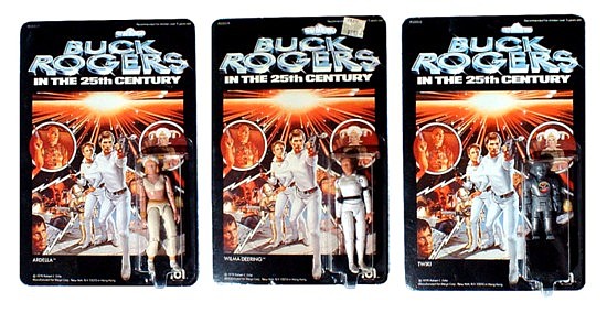 buck rogers action figures 80s