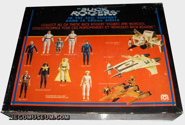 buck rogers action figures 80s