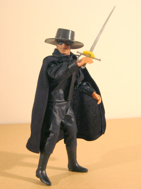 vintage zorro action figure