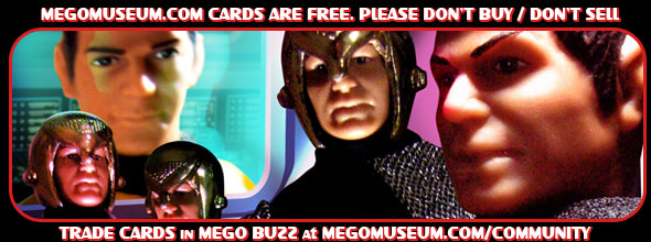 Mego museum trading cards are free click here to get your hands on some