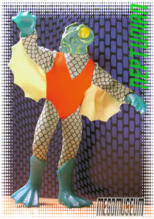 Mego Neptunian did not appear in any of the Star Trek series but is rather a creation of Mego