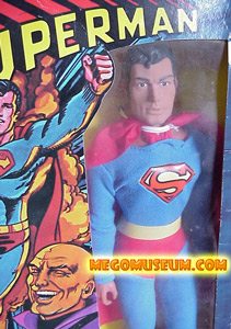 Pin Pin release of the Comic Headed Superman had a movie box