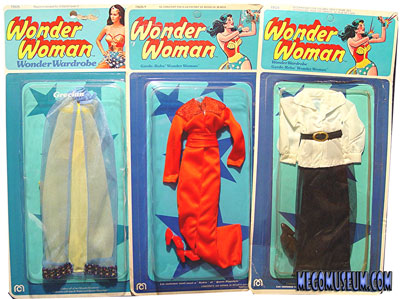 Mego Wonder Woman outfits are some of the hardest things to find carded