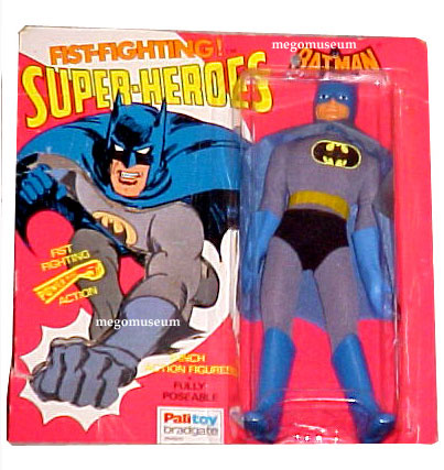 Palitoy (UK) Mego Carded Fist Fighting Batman is quite rare
