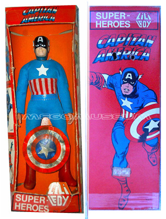 boxed Lili Ledy Captain America