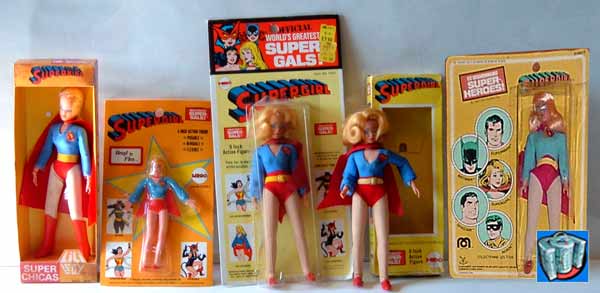 Mego Supergirl toys