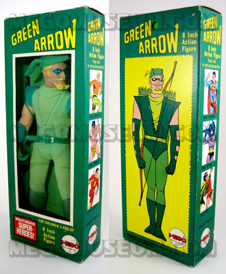 MEGO 8" GREEN ARROW BOX ONLY 