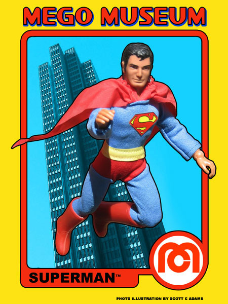 Superman WGSH Gallery Mego Museum Mego Corp
