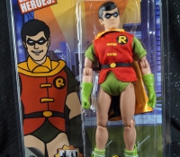up close super friends robin and samurai mego museum
