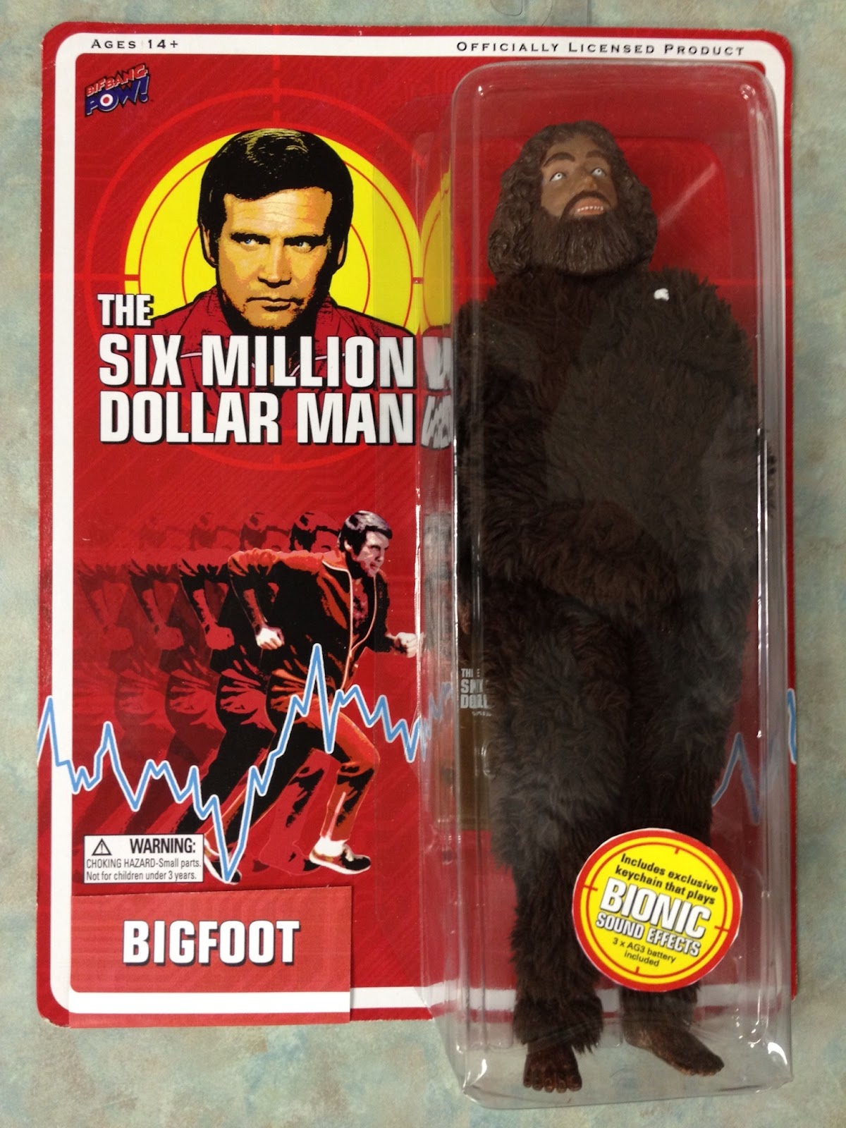 bionic man doll