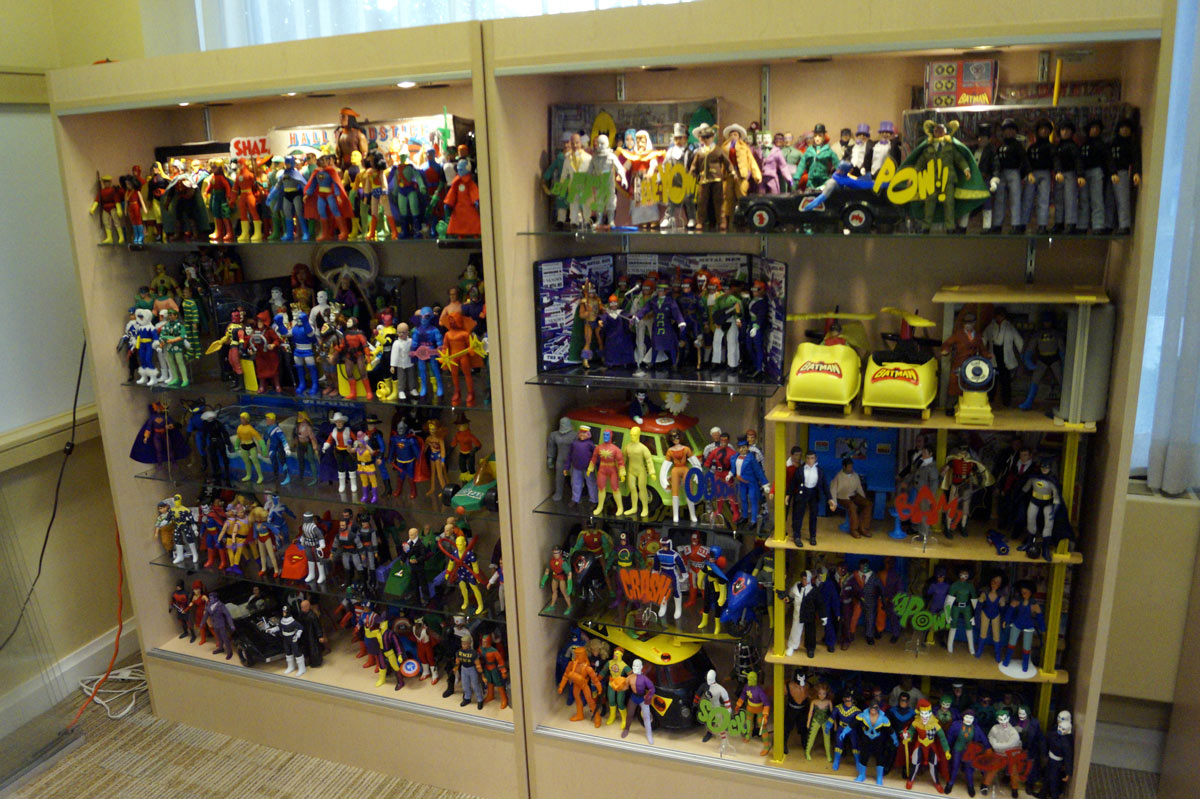 The Amazing Mego Meet Customs Display Mego Museum