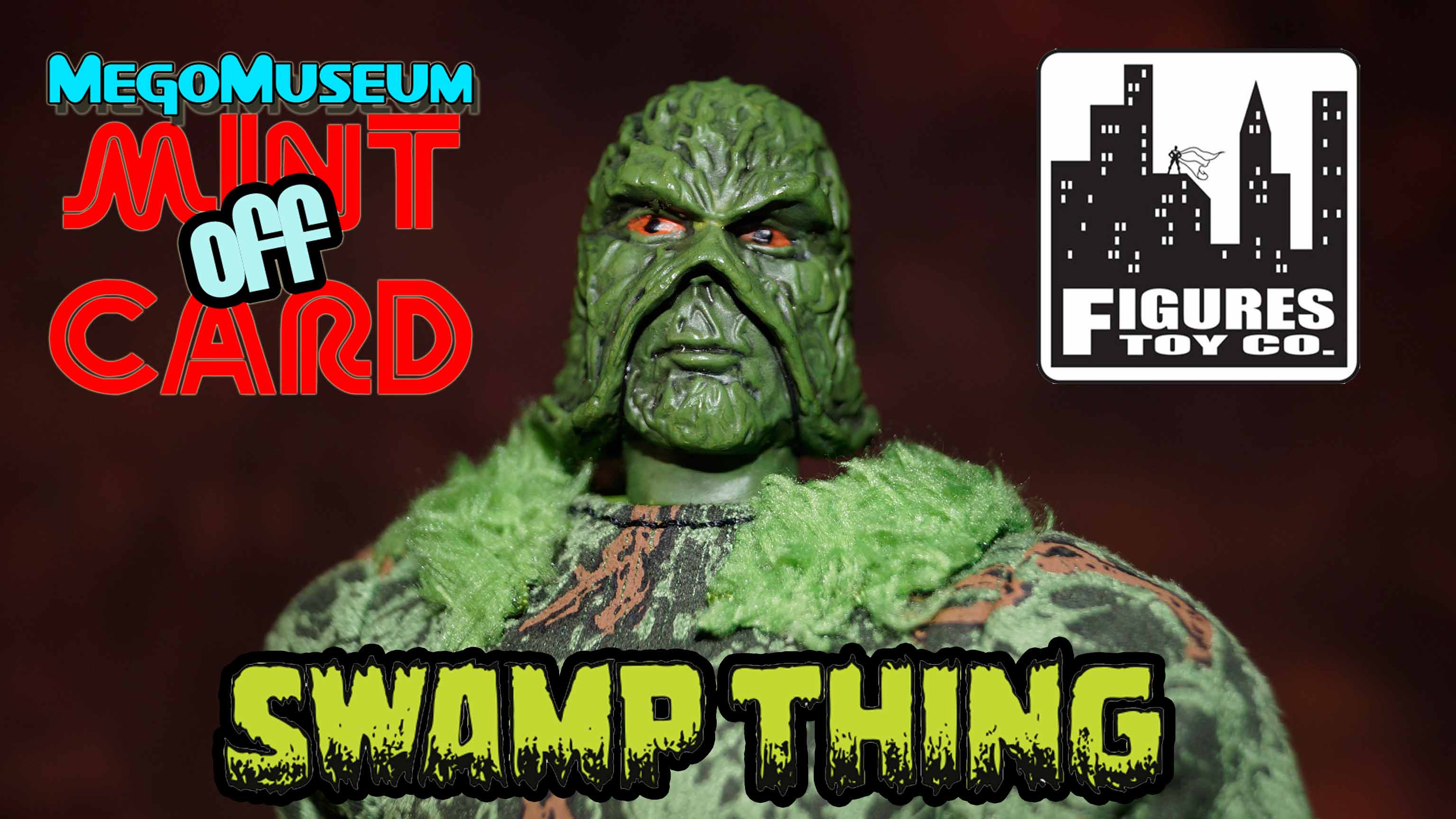 Mint Off Card SWAMP THING by Figures Toy Company Mego Museum