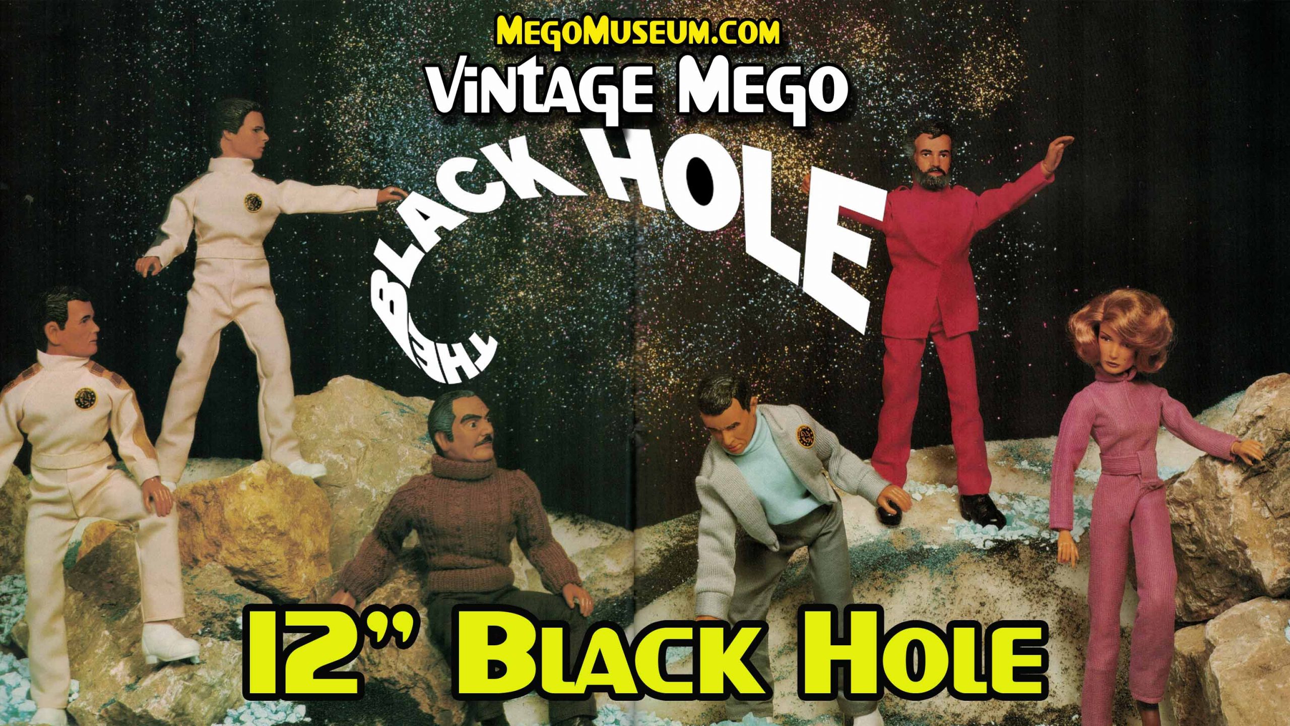 Vintage Mego 12" Black Hole