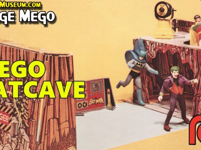 Vintage Mego Batcave episode