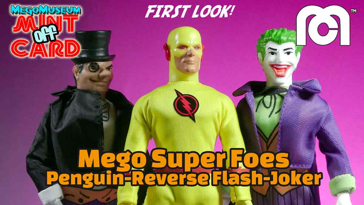 Mego Mint Off Card: Mego Super Foes