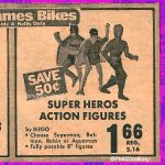 Mego Superheroes ad from July 1973