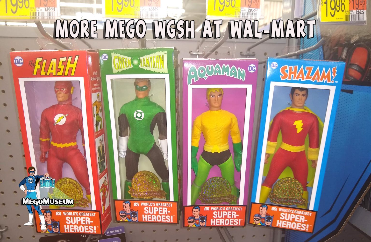 More Mego Superhero sightings at Wal-Mart! - Mego Museum